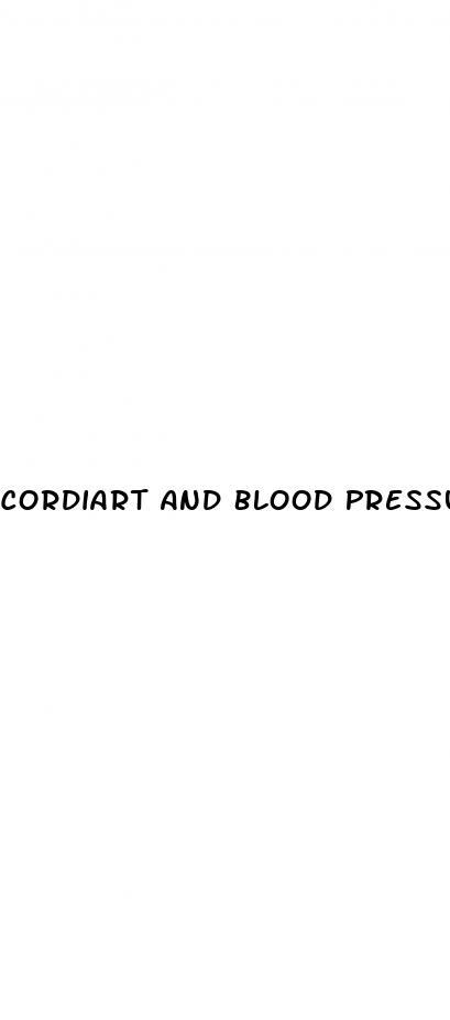 Cordiart And Blood Pressure Medication
