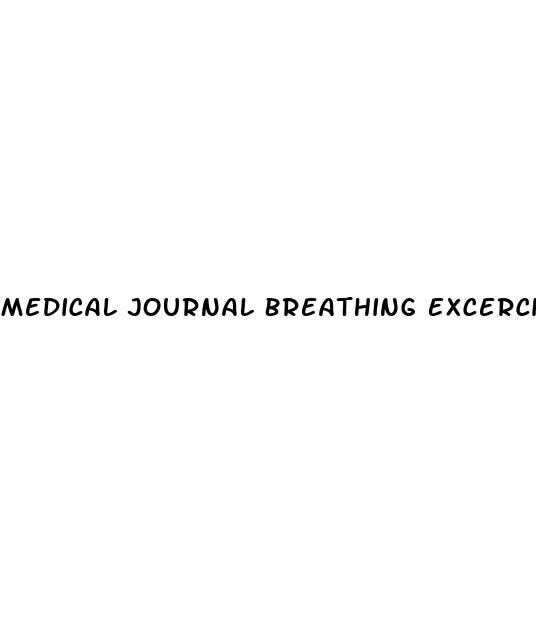 Medical Journal Breathing Excercise For Blood Pressure