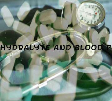 Hydralyte And Blood Pressure Medication