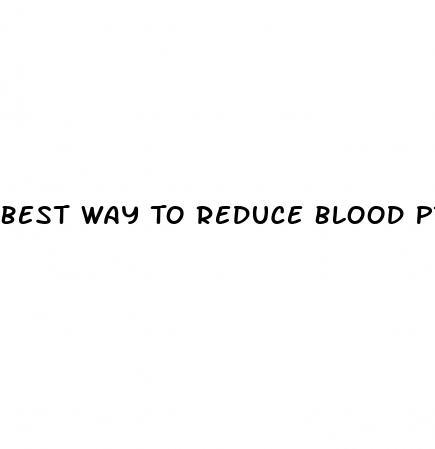 Best Way To Reduce Blood Pressure Without Drugs