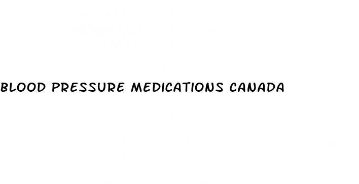 Blood Pressure Medications Canada
