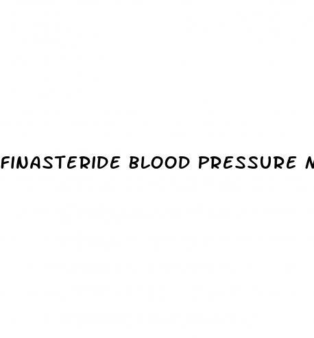 Finasteride Blood Pressure Medication
