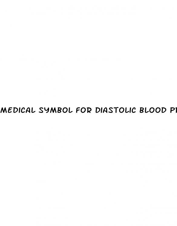 Medical Symbol For Diastolic Blood Pressure