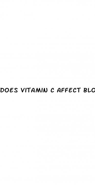 Does Vitamin C Affect Blood Pressure Medication