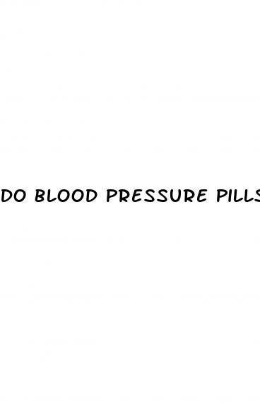 Do Blood Pressure Pills Cause Dehydration