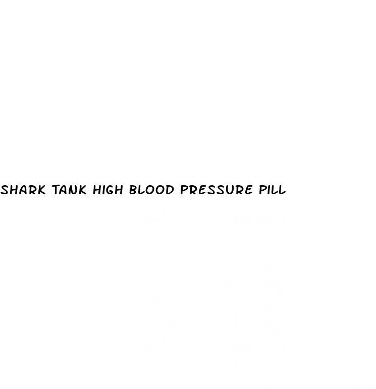 Shark Tank High Blood Pressure Pill
