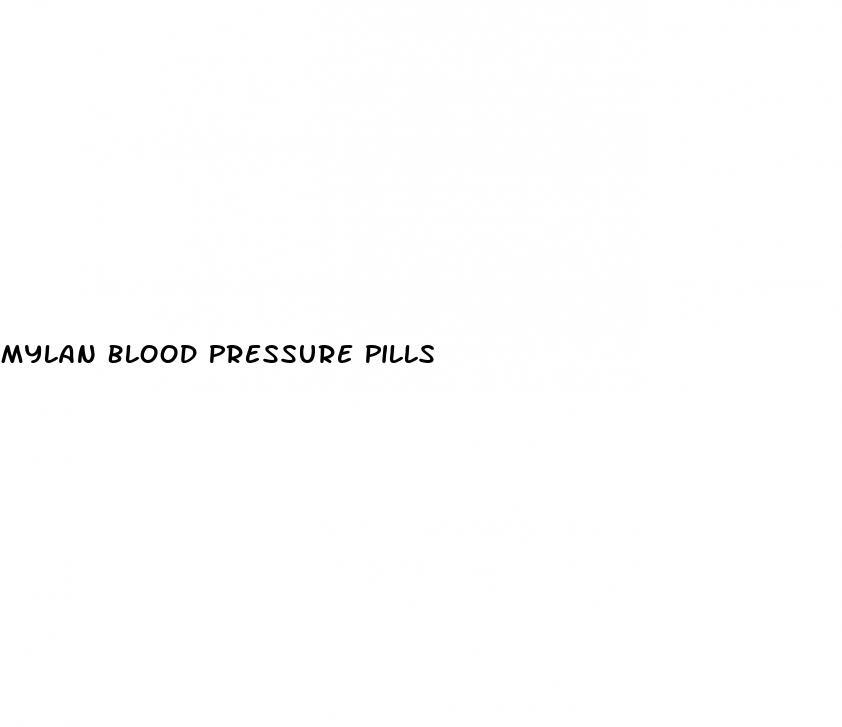 Mylan Blood Pressure Pills