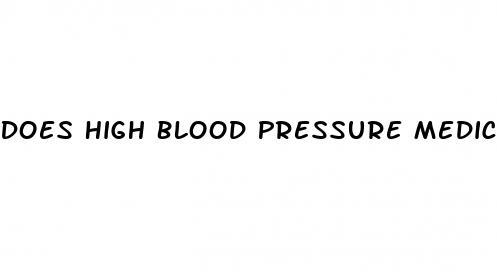 Does High Blood Pressure Medication Help Anxiety