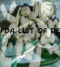 Fda List Of Recalled High Blood Pressure Medications