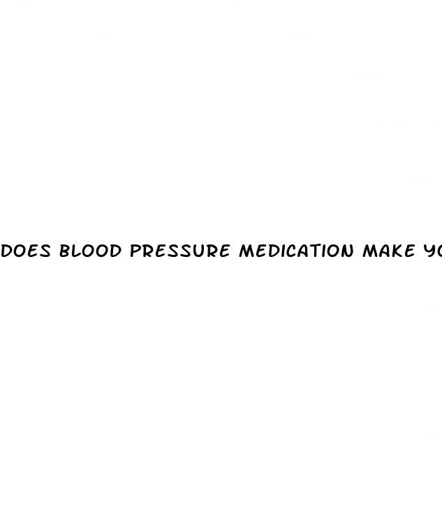 Does Blood Pressure Medication Make You Impotent