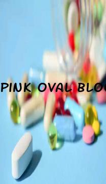 Pink Oval Blood Pressure Pill