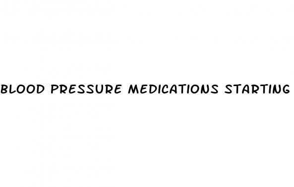 Blood Pressure Medications Starting With The Letter A