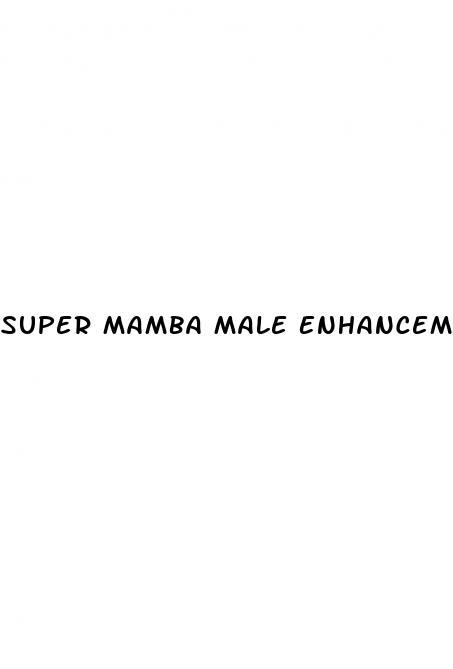 Super Mamba Male Enhancement Pill