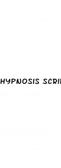 Hypnosis Script For Premature Ejaculation