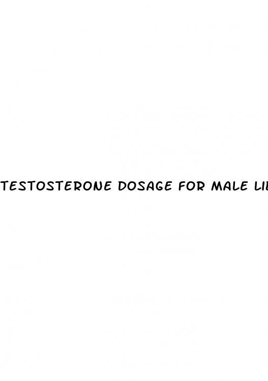 Testosterone Dosage For Male Libido