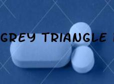 Grey Triangle Pill No Markings Viagra