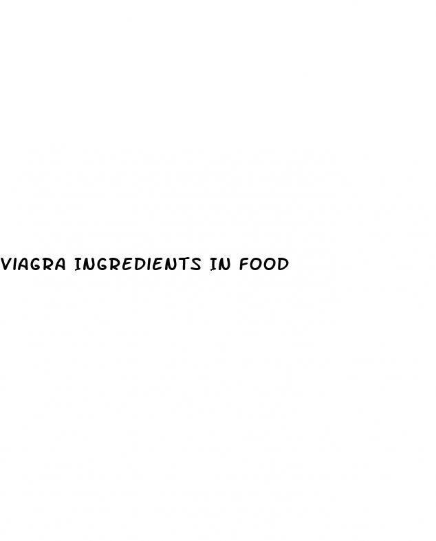 Viagra Ingredients In Food