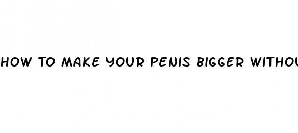How To Make Your Penis Bigger Without Enlargment Pills