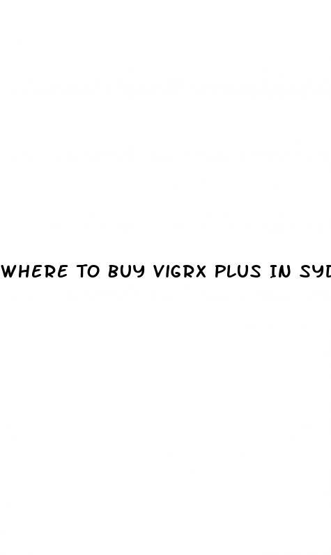 Where To Buy Vigrx Plus In Sydney