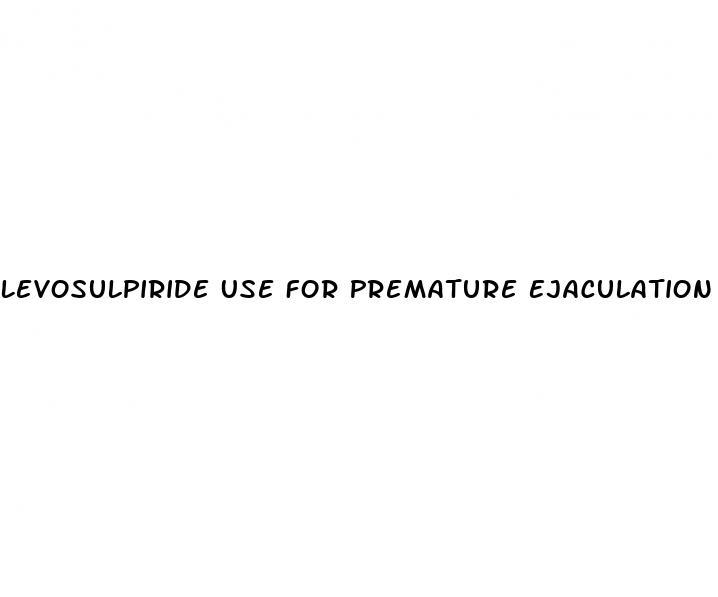 Levosulpiride Use For Premature Ejaculation