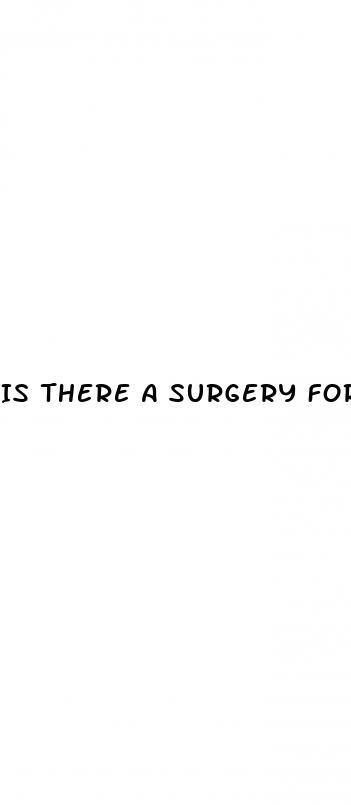 Is There A Surgery For Premature Ejaculation