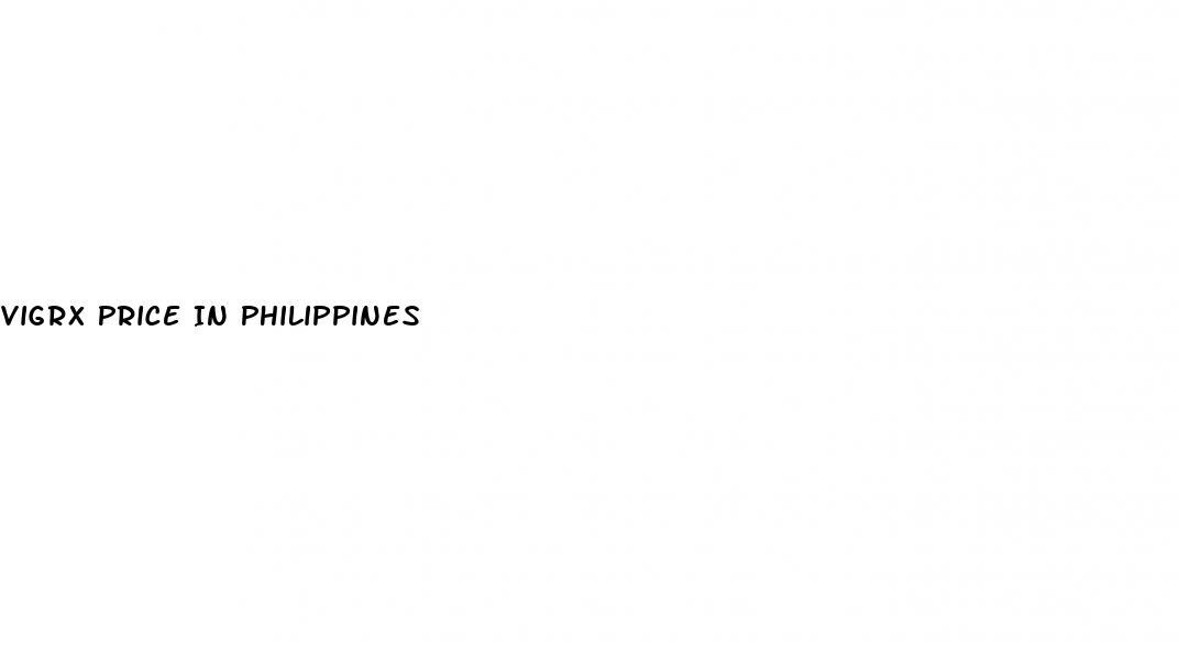 Vigrx Price In Philippines