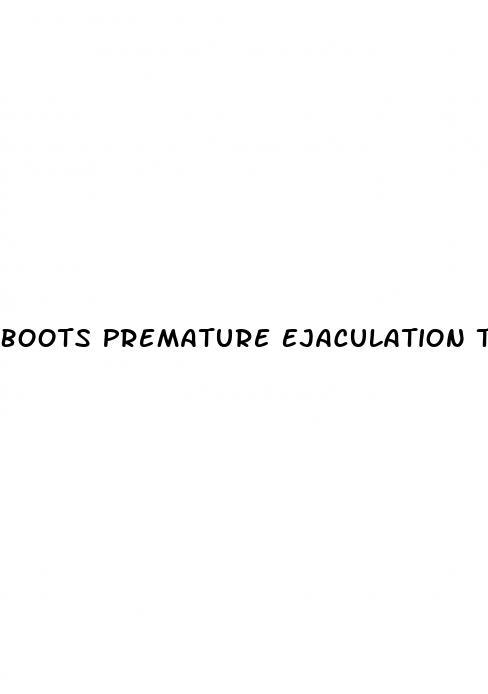 Boots Premature Ejaculation Tablets