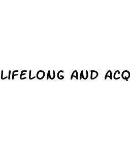 Lifelong And Acquired Premature Ejaculation