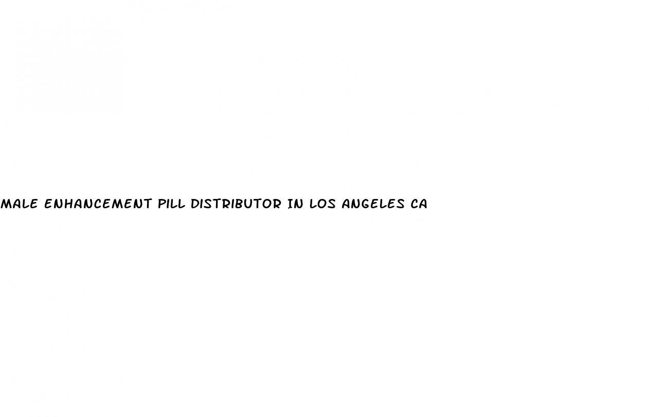 Male Enhancement Pill Distributor In Los Angeles Ca