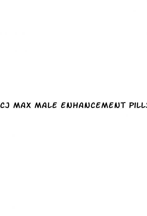 Cj Max Male Enhancement Pills
