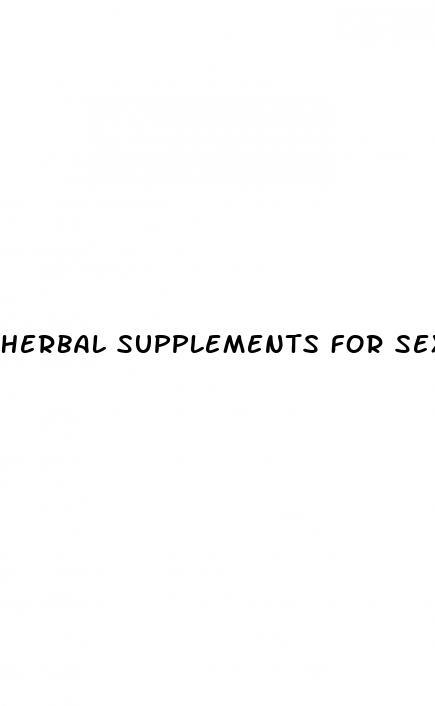 Herbal Supplements For Sexual Health