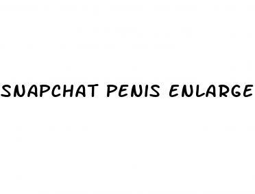 Snapchat Penis Enlargement Filter