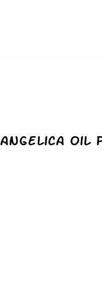 Angelica Oil Premature Ejaculation