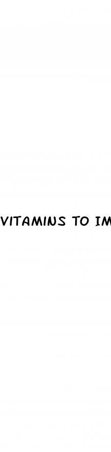 Vitamins To Improve Male Libido