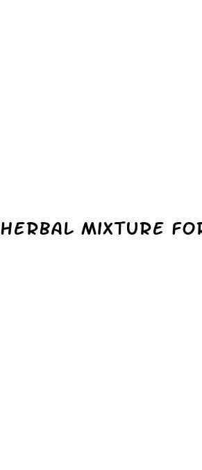 Herbal Mixture For Premature Ejaculation