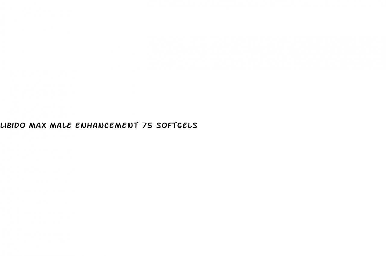 Libido Max Male Enhancement 75 Softgels